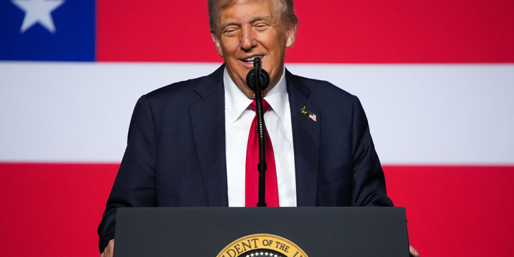 Trump Gets Room Laughing After Cracking Joke Directed At RFK Jr.