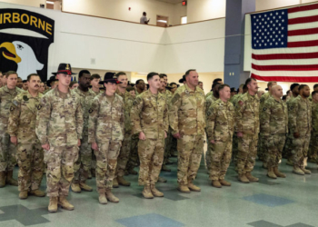 America’s ‘Screaming Eagles’ Officially Take Command Of Military Presence At Border