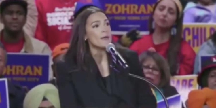 AOC Screams At Top Of Her Lungs, Panders To As Many Minority Groups As Possible In 38 Seconds