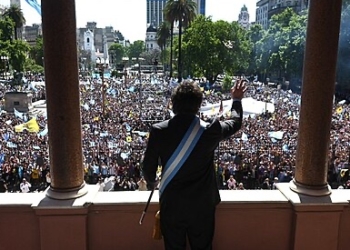 Argentine President Who Just Got $20 Billion Trump Bailout Holds Massive Rock Concert For Book Launch