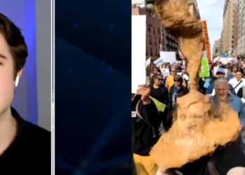 Democrat Influencer Proves He Can’t Take Joke After Trump Posts AI Video Dumping Poop On Him