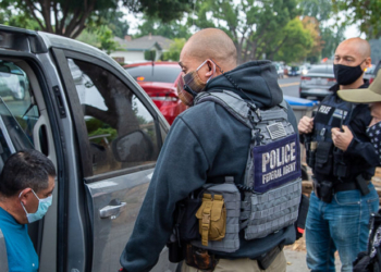 DOJ Charges Anti-ICE Group Over ‘Roadblock’ Protest During Chaotic Weed Farm Raid
