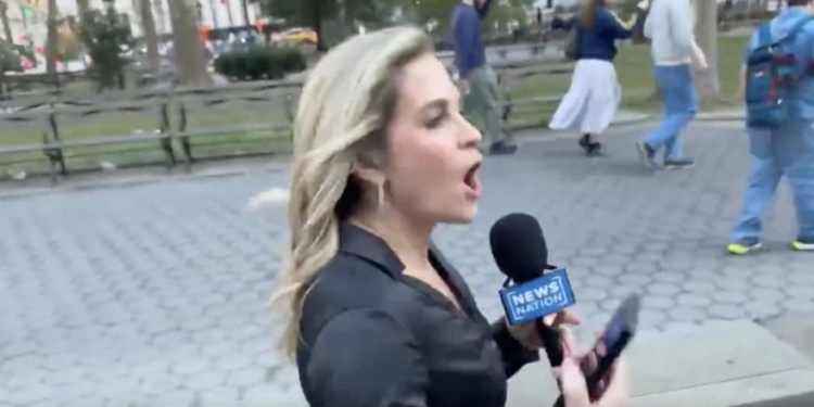 Emotional Reporter Says New York City Looks Like ‘War Zone’ As Alleged Agitators Clash With Feds