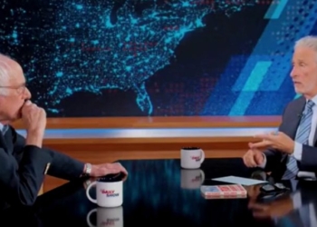 Jon Stewart Gives Basic Economics Lesson To Socialist Bernie Sanders