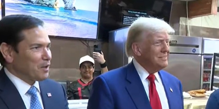 Marco Rubio Passes Trump A Note With News About Middle East Deal