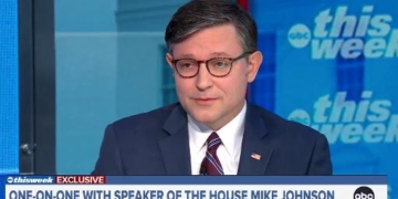 Speaker Johnson Has Strong Retort To Anti-Trump Protests