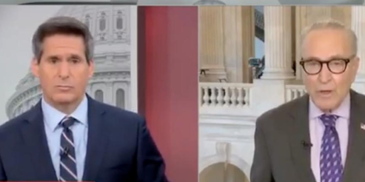 ‘That Was You Three Times’: CNN’s John Berman Confronts Chuck Schumer For Previously Opposing Government Shutdowns