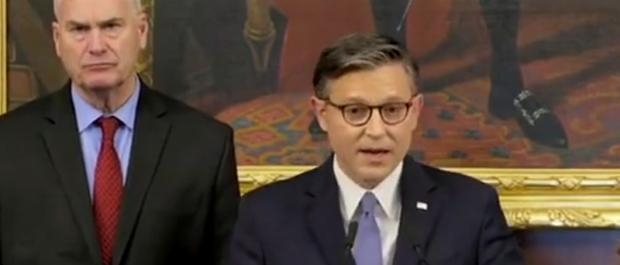 ‘This Is Outrageous!’: Mike Johnson Goes Nuclear On Chuck Schumer Over ‘Playing Games’ With Shutdown