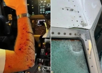 United Airlines Flight Forced To Land After Mysterious Object Hit Windshield