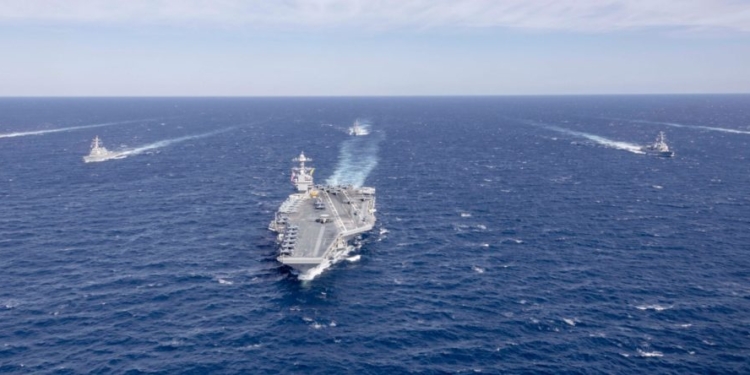 US Deploys Gerald Ford Carrier Strike Group To Target Cartels