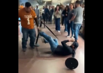 Bathroom Line Argument Explodes into Wild Brawl at Texas Bass Pro Shops Grand Opening