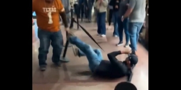 Bathroom Line Argument Explodes into Wild Brawl at Texas Bass Pro Shops Grand Opening