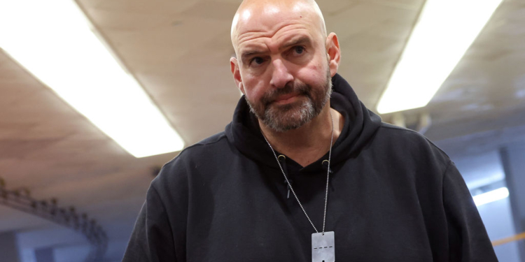 Fetterman on Mend After Fall