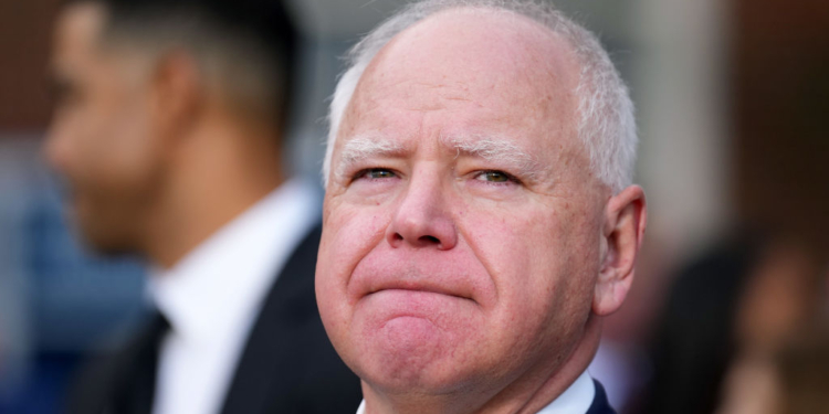 Tim Walz Responds to Trump Calling Him ‘Seriously Retarded’