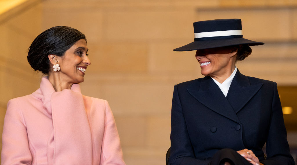 Melania Trump and Usha Vance Make First Joint Trip to Meet Military Families