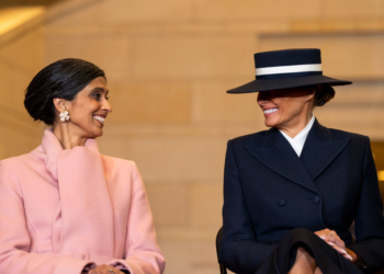 Melania Trump and Usha Vance Make First Joint Trip to Meet Military Families