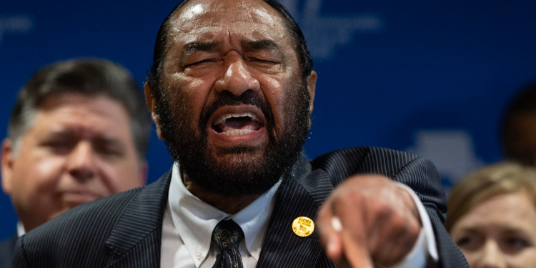 Al Green Vows Fifth Impeachment Effort Against Trump Ahead of Christmas Break