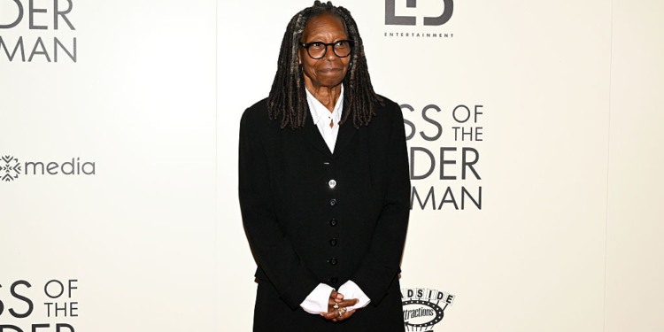 Whoopi Goldberg Tears Up Note on ‘The View,’ Defends Trump Autopen Joke