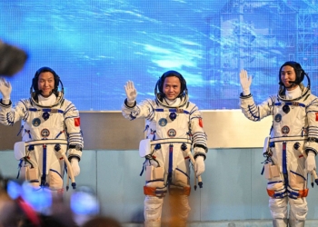 Chinese Astronauts Stranded in Orbit as Debris Hits Return Capsule at Space Station