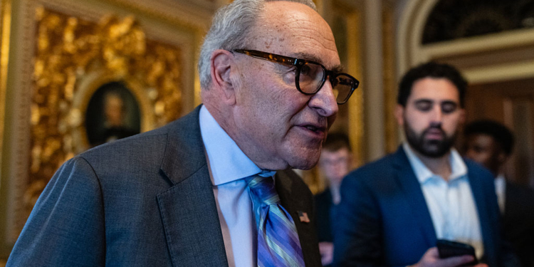 Schumer Faces Democratic Revolt After Shutdown Collapse: ‘He Has Not Met the Moment’