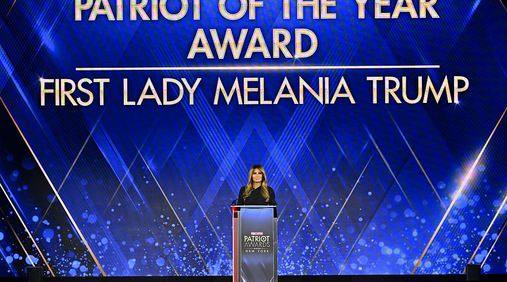Melania Trump Named ‘Patriot of the Year’