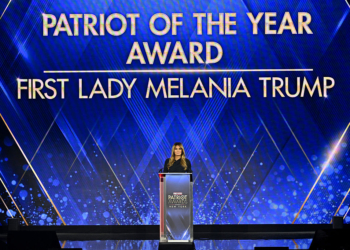 Melania Trump Named ‘Patriot of the Year’