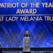 Melania Trump Named ‘Patriot of the Year’
