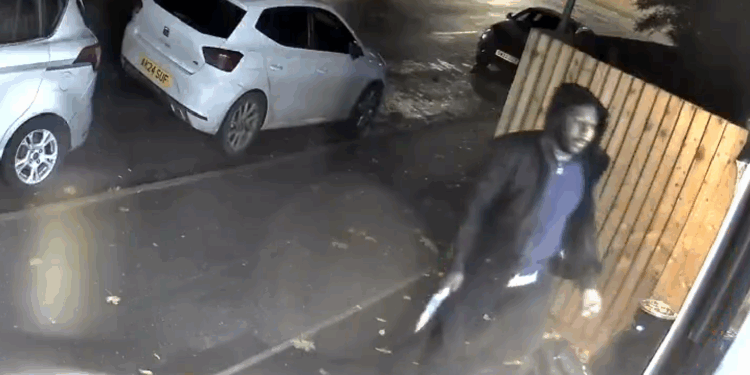 Watch: CCTV Captures UK Train Stabbing Suspect Brandishing Knife in Barbershop One Day Before Rampage