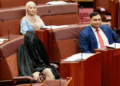 Senator Sparks Chaos in Australian Parliament by Wearing Burqa