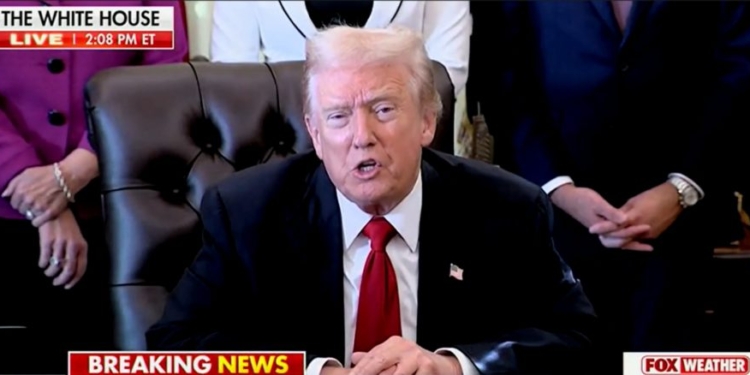 ‘An Evil Woman’: President Trump Celebrates ‘Tremendous Liability’ Nancy Pelosi’s Retirement