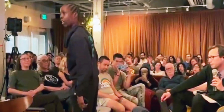 Black Lesbian Fires Back At Crowd Booing Her For Saying Trans-Women Aren’t Real Women