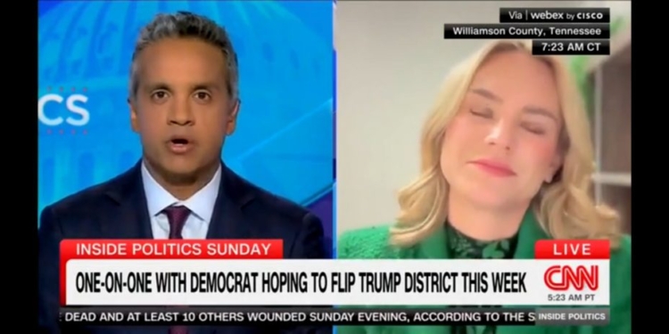 Dem Tennessee Congressional Candidate Aftyn Behn Ducks Behind One Reason When Confronted Over Alienating Comments