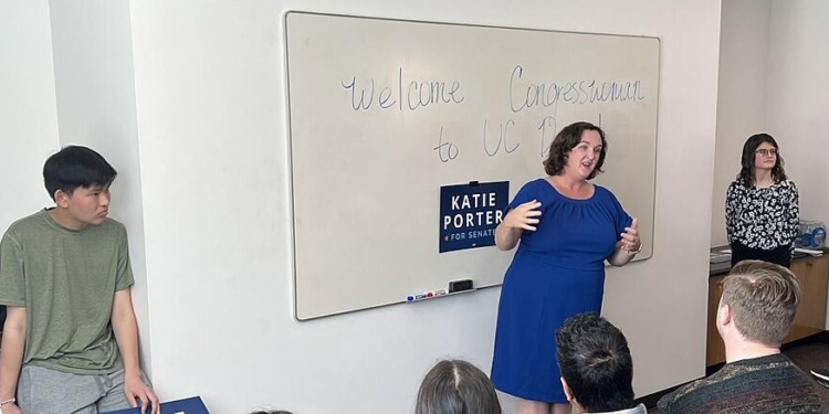 Democrat Katie Porter Falls Behind Outspoken GOP Candidate In Shocking California Poll