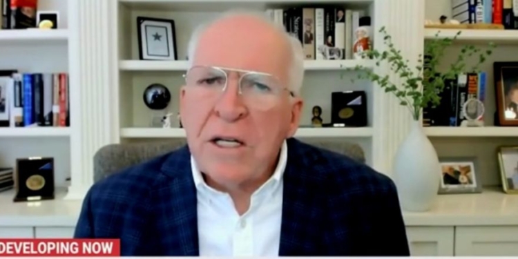 Former CIA Director James Brennan Gets Heated When Confronted Over Hunter Biden Laptop Disinformation Attempt