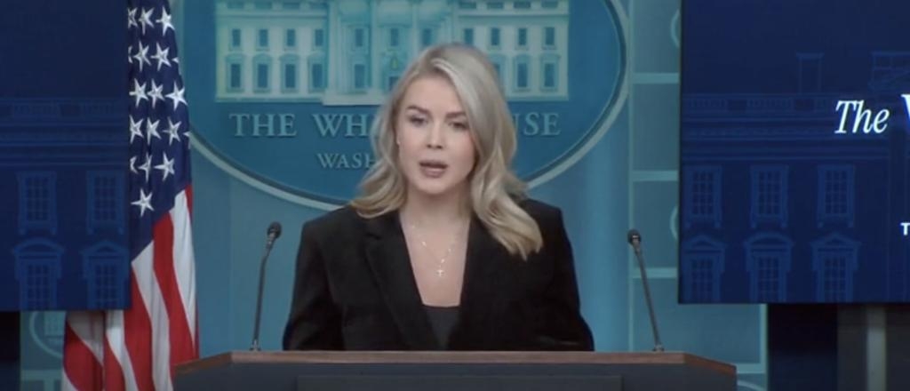 Karoline Leavitt Pressed About Trump Saying Democrats Committed Crimes ‘Punishable By Death’