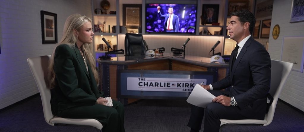 ‘Not Our Mess’: Erika Kirk Speaks Out On Jimmy Kimmel’s Crass Comments About Husband’s Assassination