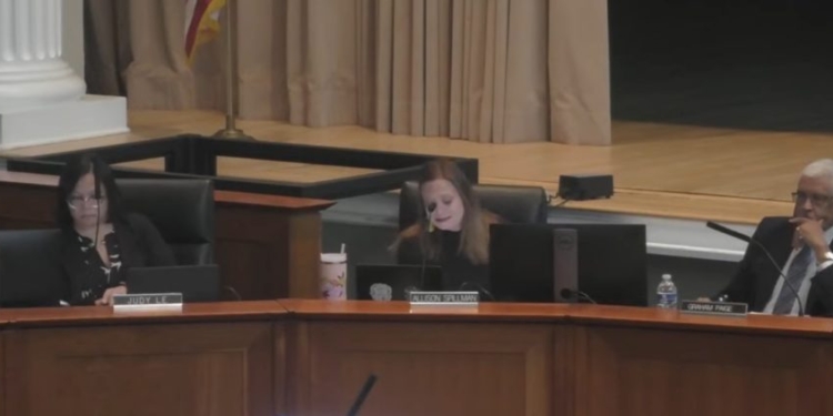 Parents Confront Crying School Board Member Who Compared Turning Point USA To KKK At Raucous Meeting