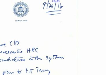 Read Handwritten Notes On Clinton’s ‘Plan To Tie Trump’ That James Comey Left In An FBI Safe