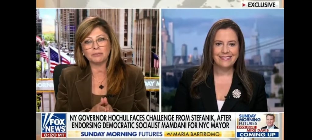 Rep. Elise Stefanik Identifies Gov. Kathy Hochul As Enabler Of Socialist NYC Mayor-Elect Mamdani