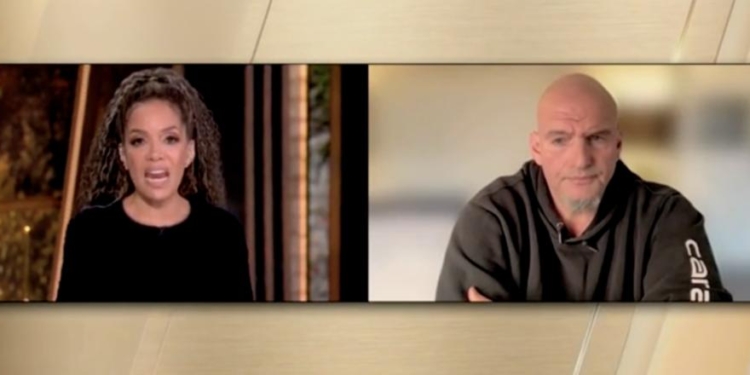‘The View’ Co-Host Berates John Fetterman Over Shutdown Vote—But He’s Having None Of It
