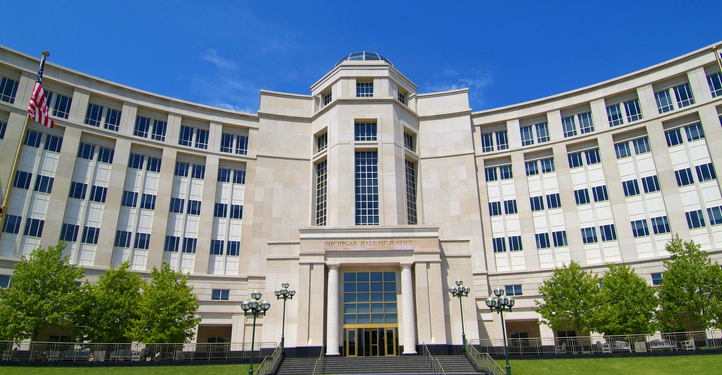 Michigan Weighs Rule To Block Civil Arrests in State Courthouses