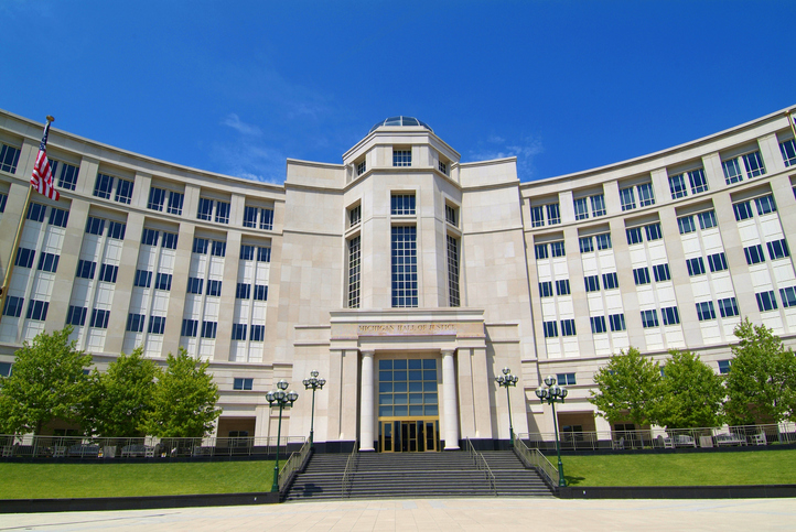 Michigan Weighs Rule To Block Civil Arrests in State Courthouses