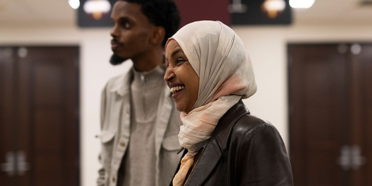 Omar Draws Fire After Comparing Miller’s Migrant Remarks to Nazi Rhetoric