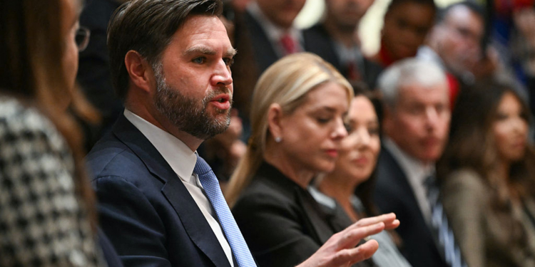 Vance Confronts Voter Frustration in Sharp Exchange Over Prices