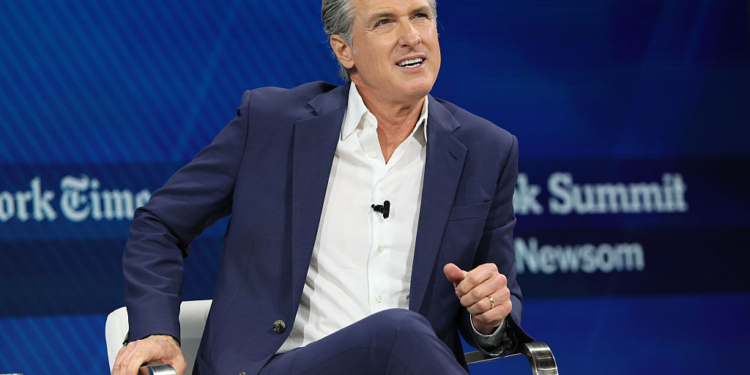 Newsom Posts AI Video of Trump, Hegseth, Miller in Handcuffs