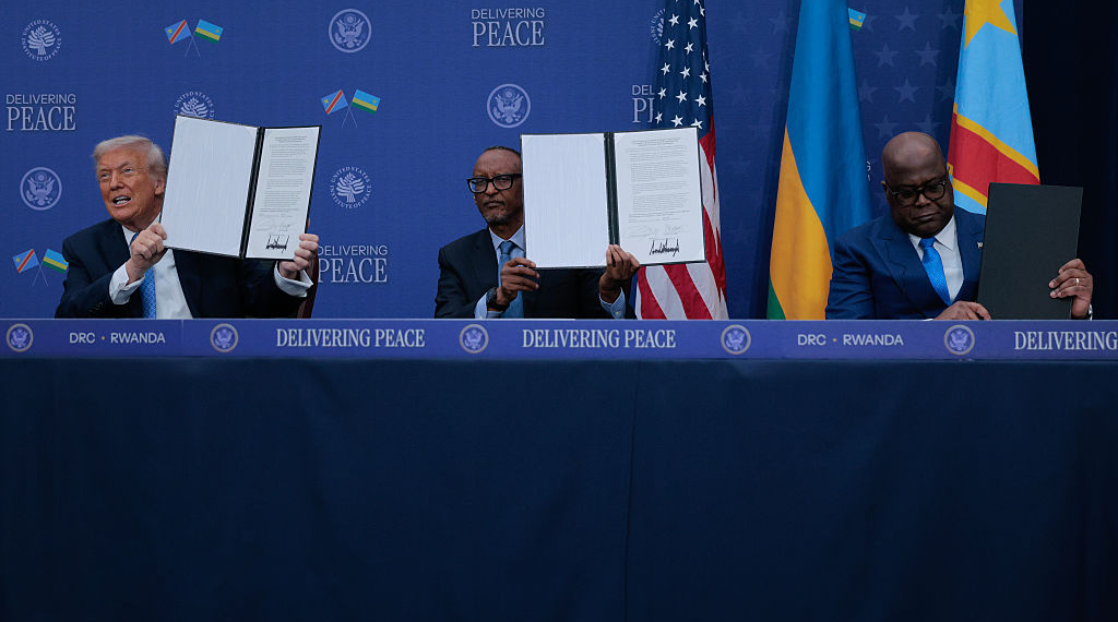 Trump Hails ‘New Path’ As Congo And Rwanda Sign Washington Peace Deal