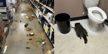 Tipsy Raccoon Wreaks Havoc In Virginia Liquor Store