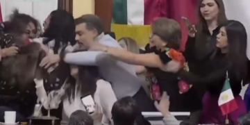 Watch: Mexican Congress Erupts into Hair-Pulling Brawl Over Transparency Reforms