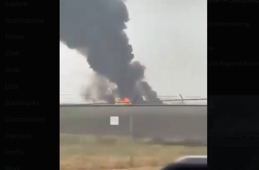 Private Jet Owned by NASCAR Driver Greg Biffle Crashes in North Carolina, Multiple Fatalities Feared