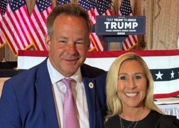 Brian Glenn and Marjorie Taylor Greene Engaged